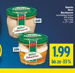 diska Keunecke harzer leberwurst Angebot