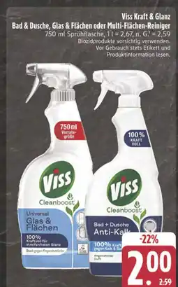 E-Center Viss universal glas & flächen Angebot