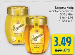 diska Langnese landhonig goldcremig Angebot
