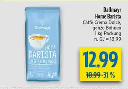 diska Dallmayr home barista caffè crema dolce Angebot