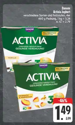 E-Center Danone activia joghurt vanille Angebot