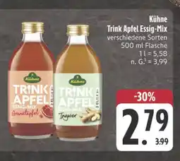 E-Center Kühne trink apfel essig-mix granatapfel Angebot