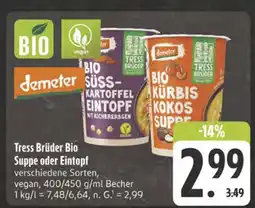 E-Center Tress brüder bio süßkartoffel eintopf Angebot