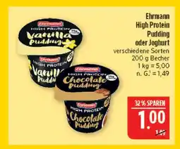 Marktkauf Ehrmann high protein pudding Angebot