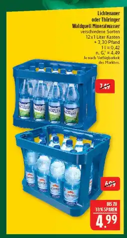Marktkauf Lichtenauer mineralwasser Angebot