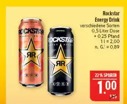 Marktkauf Rockstar energy drink Angebot