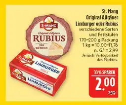 Marktkauf St. mang original allgäuer limburger Angebot