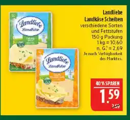 Marktkauf Landliebe landkäse scheiben Angebot