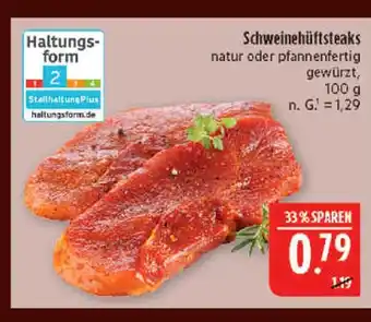 Marktkauf Schweinehüftsteaks Angebot
