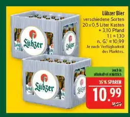 Marktkauf Lübzer bier Angebot