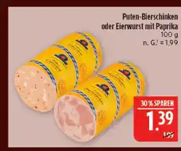 Marktkauf Puten-bierschinken Angebot