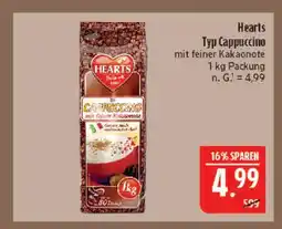 Marktkauf Hearts typ cappuccino Angebot