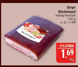 Marktkauf Berger räucherbauch Angebot