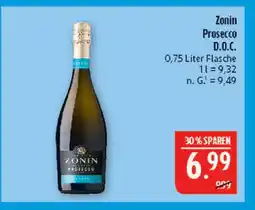 Marktkauf Zonin prosecco d.o.c Angebot