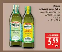 Marktkauf Monini natives olivenöl extra classico Angebot