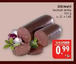 Marktkauf Grützwurst Angebot