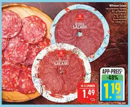 Marktkauf Wiltmann edel salami Angebot