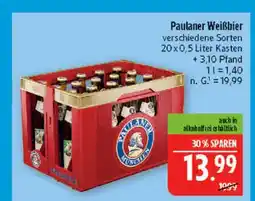 Marktkauf Paulaner weißbier Angebot