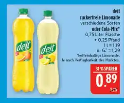 Marktkauf Deit zuckerfreie limonade Angebot