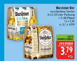 Marktkauf Warsteiner extra weniger alkohol Angebot