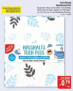 Marktkauf Gut & günstig haushaltstuch plus Angebot