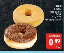 Marktkauf Donut schoko oder zucker Angebot
