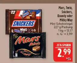 Marktkauf Snickers minis Angebot