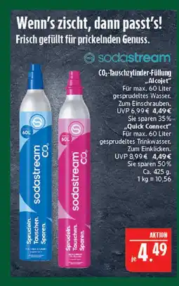 Marktkauf Sodastream co₂-tauschzylinder-füllung alcojet Angebot