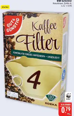 Marktkauf Gut & günstig wwf kaffeefilter Angebot