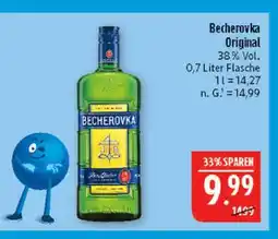 Marktkauf Becherovka original Angebot