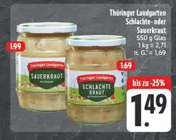 Edeka Thüringer landgarten sauerkraut Angebot