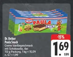 Edeka Dr. oetker paula snack Angebot