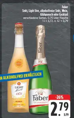 Edeka Faber sekt Angebot