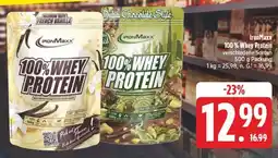 Edeka Ironmaxx 100% whey protein french vanilla Angebot