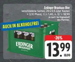 Edeka Erdinger brauhaus bier Angebot