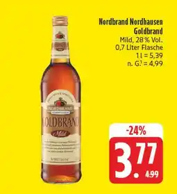 Edeka Nordbrand nordhausen goldbrand mild Angebot