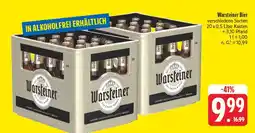 Edeka Warsteiner bier Angebot