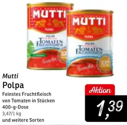 KONSUM Mutti Polpa Angebot