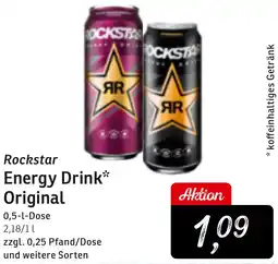 KONSUM Rockstar Energy Drink Original Angebot
