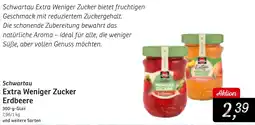 KONSUM Schwartau Extra Weniger Zucker Erdbeere Angebot