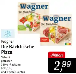 KONSUM Wagner Die Backfrische Pizza Angebot
