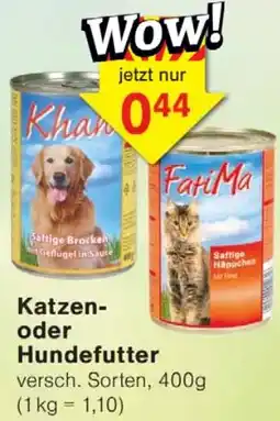 Wiglo Wunderland Katzen- oder Hundefutter Angebot