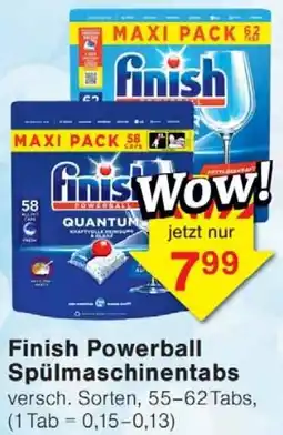 Wiglo Wunderland Finish Powerball Spülmaschinentabs Angebot