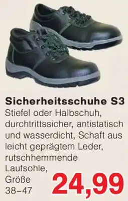 Wiglo Wunderland Sicherheitsschuhe S3 Angebot