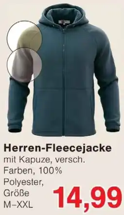 Wiglo Wunderland Herren-Fleecejacke Angebot