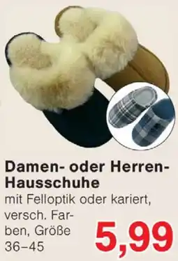 Wiglo Wunderland Damen- oder Herren Hausschuhe Angebot