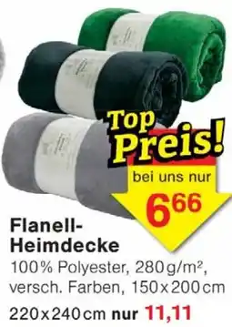 Wiglo Wunderland Flanell Heimdecke Angebot