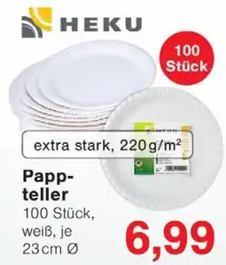 Wiglo Wunderland HEKU Pappteller Angebot