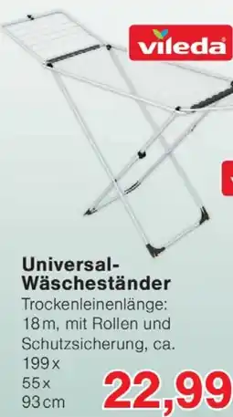 Wiglo Wunderland vileda Universal Wäscheständer Angebot