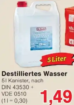 Wiglo Wunderland Destilliertes Wasser Angebot